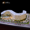 Hotel 3D Building Model Skala Plastik ABS