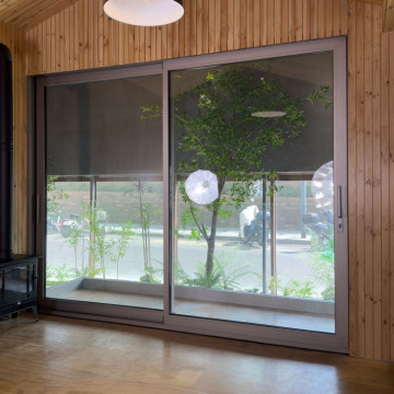 Hot Sell Energy Efficiency Hurricane Impact Double Layered Tempered Glass Aluminum Lift Sliding Room Doors