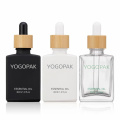 30 ml 50 ml 100 ml bouteilles de compte-gouttes en verre carré plat