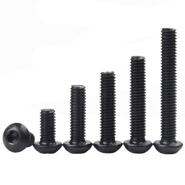 Shop for Heavy Duty Stainless Steel Button Head Machine Screws in Various Sizes (M2, M3, M4, M5, M6) - 25mm Length - DIN Standard