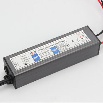 IP65 กันน้ำไดรเวอร์ LED 50W สำหรับแสงกลางแจ้ง