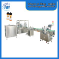 Tobacco oil bottles filling capping labeling machine production line