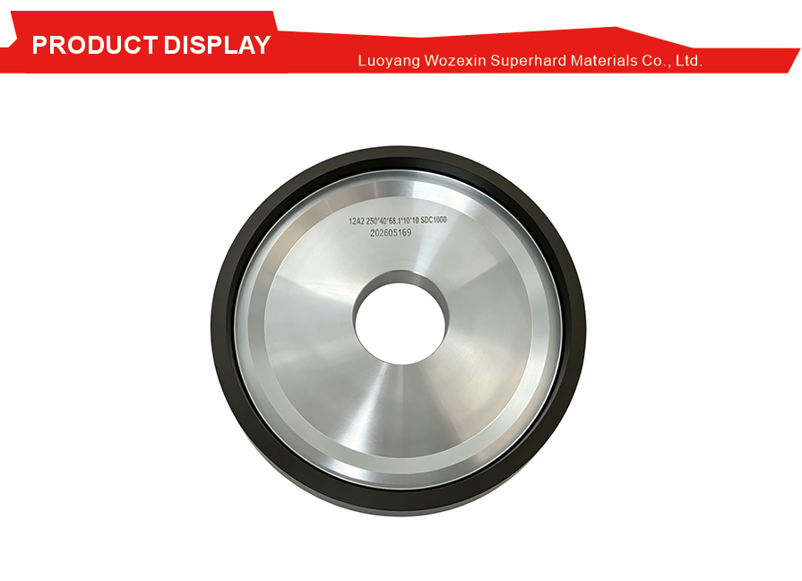 High efficiency resin diamond face wheel