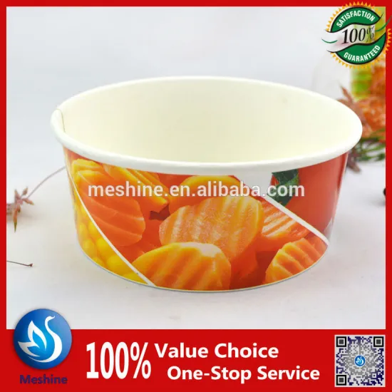 Customized printing salad window box salad container