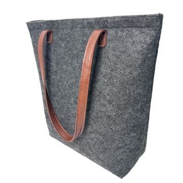 Customized High-Capacity Felt Tote Handbags for Women