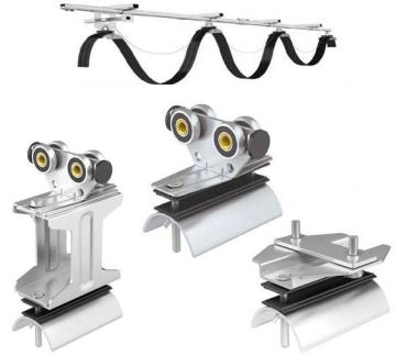 Galvanized Steel Cable Festoon System Insulated Conductor