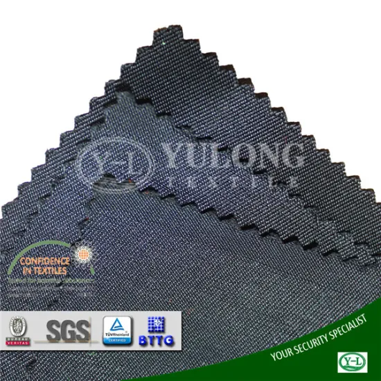 Yulong Oeko-Tex 100 proban fire prevention twill fabric for safety protective workwear