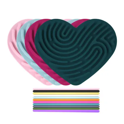 Creative Double-Sided Fun Stress Relief Silicone Toys for Sensory Activity and Autism