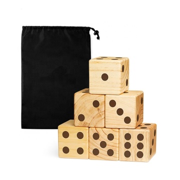 Wholesale Outdoor Wooden Giant Dice: Perfect Yard Game for Kids and Adults