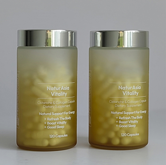 Light yellow glass jar2