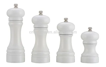 Beech wood salt and pepper mill/wood pepper mill/spice grinder