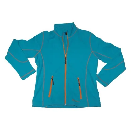 100% polyester polar fleece jacket women / ladies 100% polyester knitted fleece mountain climbing jacket