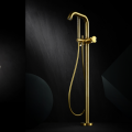 free standing bathtub faucet Brass Floor-Mount Bath with hand shower Factory