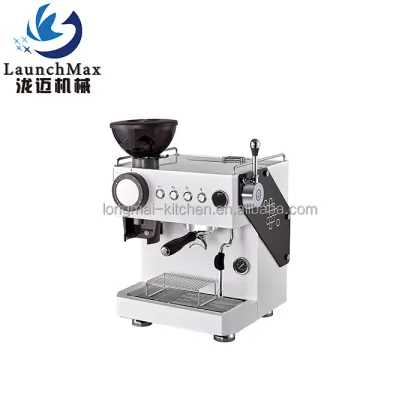 Dual Pump Stainless Steel Commercial Espresso Coffee Maker