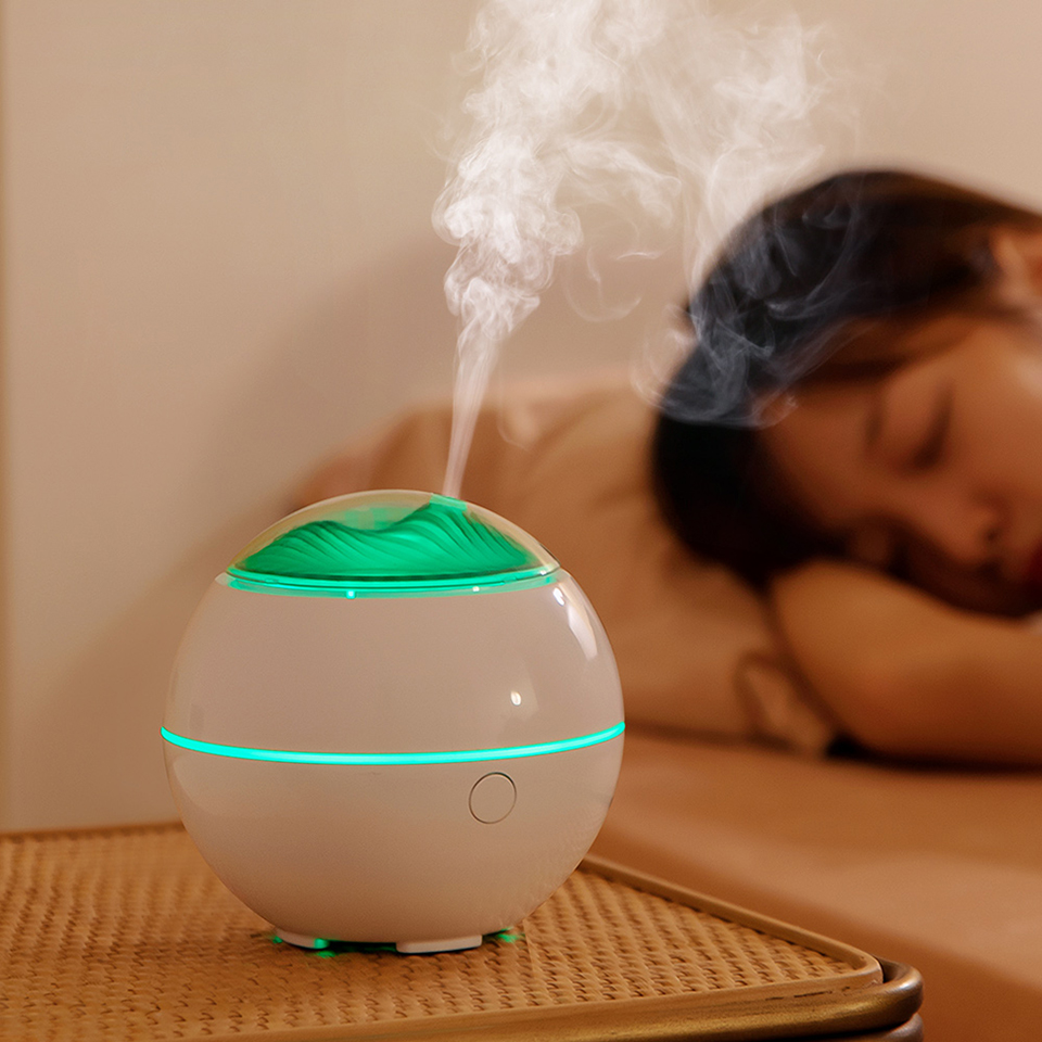 Aromatherapy new wood grain aroma diffuser mist humidifier