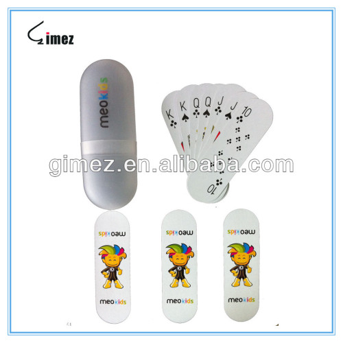Oval shape card game,paper cards