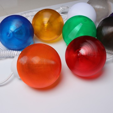 Lampu Globe RV Awning Hiasan - 6 Globs Clear on Wire Wire