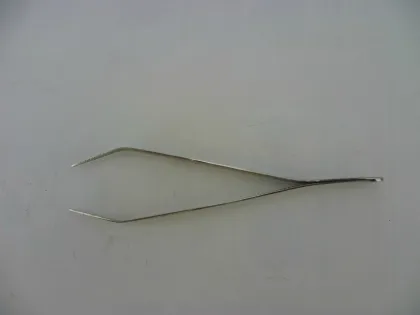 150mm 200mm Tweezers Neat Tips Stainless Steel