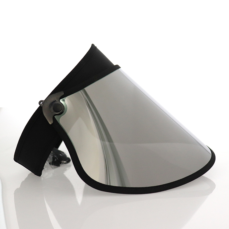 Large Brim Visor Face Cover Up Golf Visor Hat Factory
