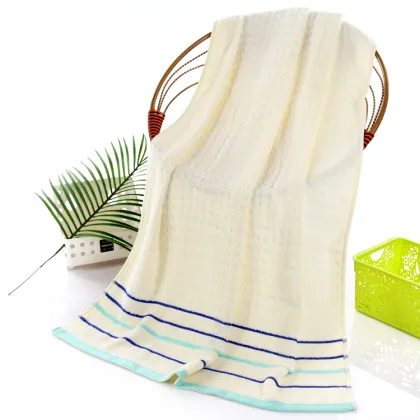 Promote sale custom plush cotton face towel