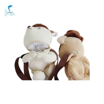 China Manufacturer Intelligence Children Plush Bear Bag