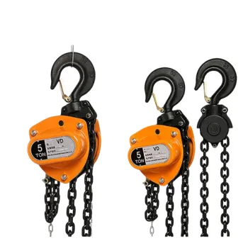 Manufacturer Direct Sale: Portable Manual Chain Hoists and Hand Chain Blocks