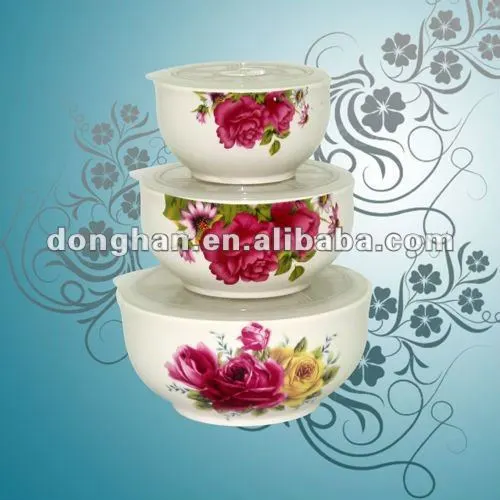 sealed fresh-keeping microwave safe fresh bowl set