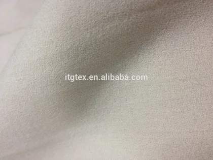 50% WOOL 50% DYED POLYESTER WOOL CREPE FABRIC WOOL 50% POLYESTER 50%