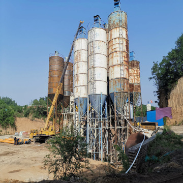 Export to Niger HZS25 Concrete Batching Plant