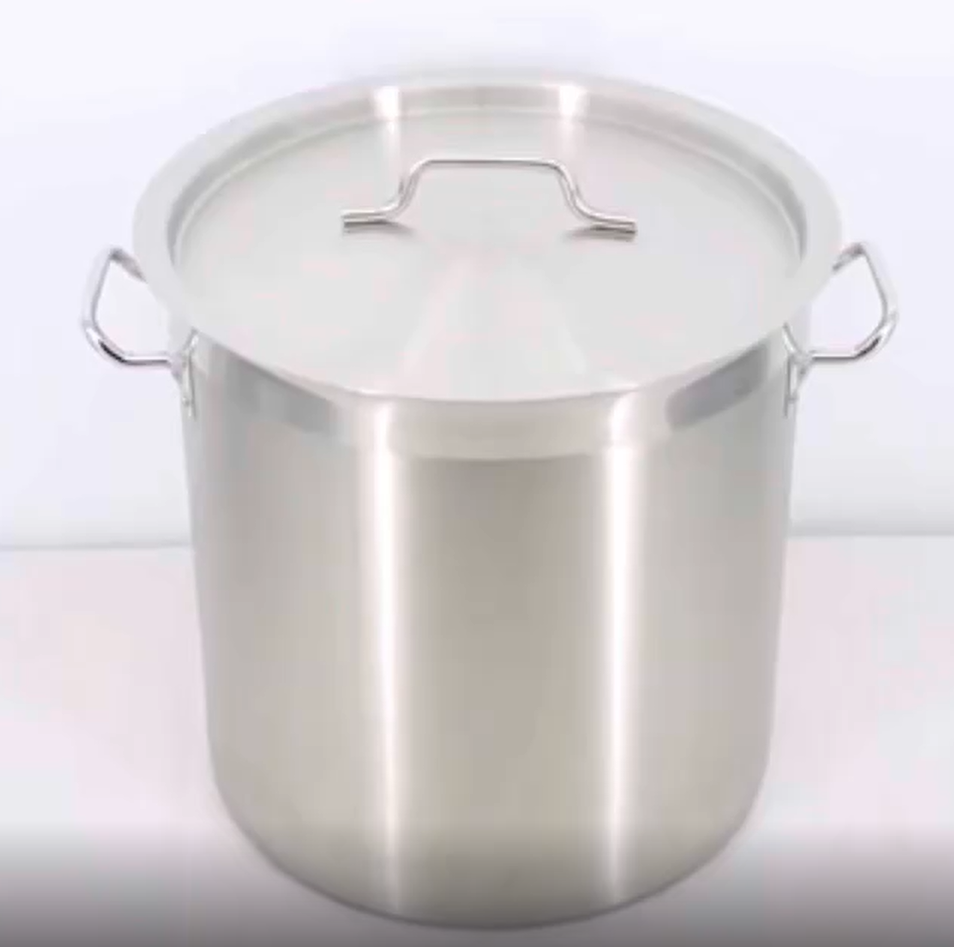 Stainless steel soup pot with high safety