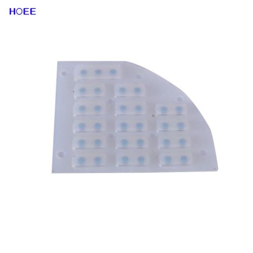 Silicone Keymats customized embossing button rubber switch Factory