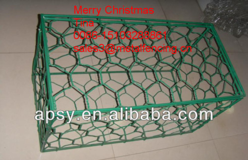 diamond wire mesh/gabion box/hexagonal wire mesh/gabion cage