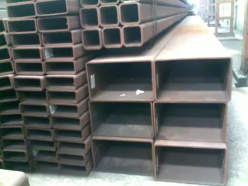 Q235b Q345b Square Hollow Section, Welded Rectangular Steel Tube