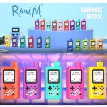 Wholesale Disposable Vape RandM Game Box 5200 Puff