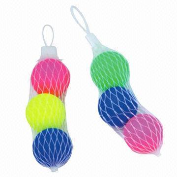 Beach PVC Ball in Net Bag Packing, Various Colors are Available