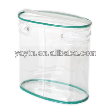 2014 NEW cylindrical ziplock clear PVC bags