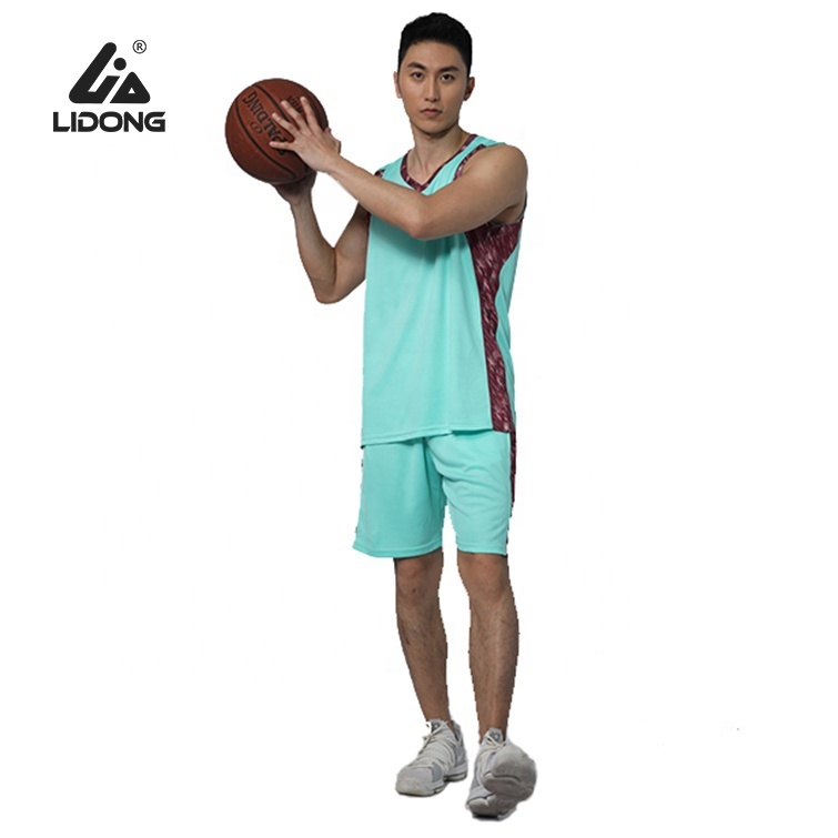 Custom Design Plain Basketball Jerseys Uniform Set