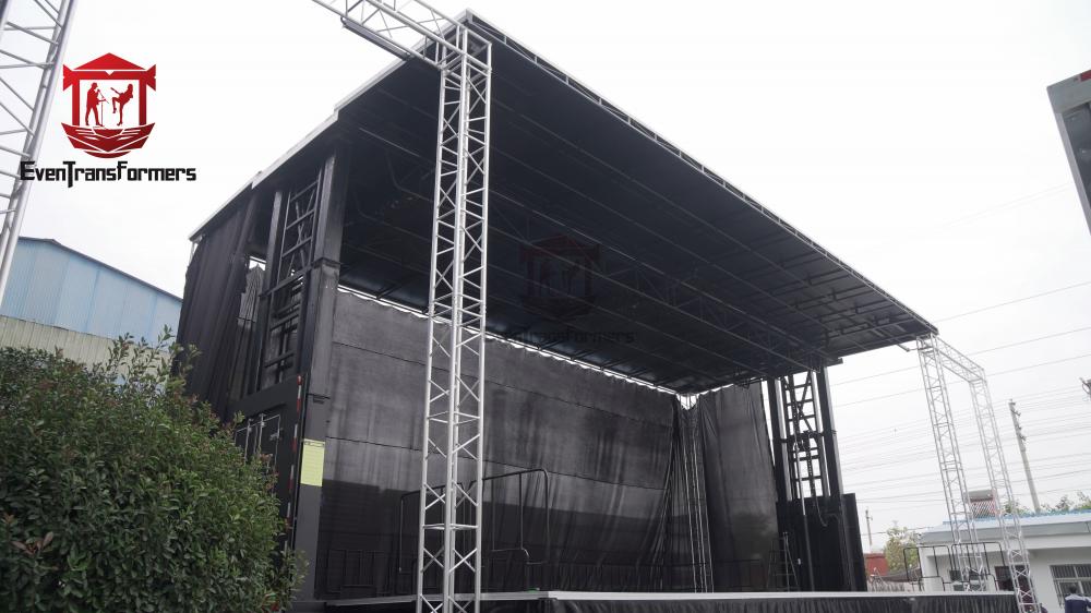 14x11x11m mobiel concertstadium