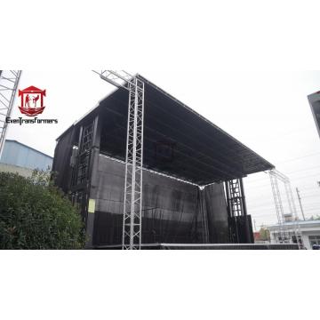 14x11x11m Mobile Konzertbühne