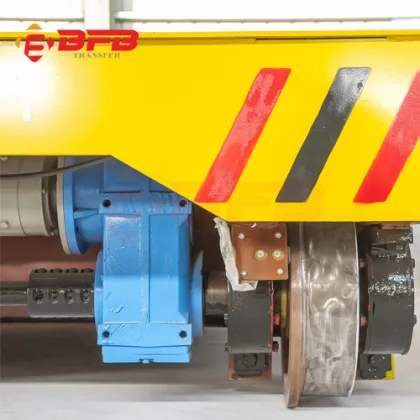 Rail Transfer Traverser for Transportation Between Halls