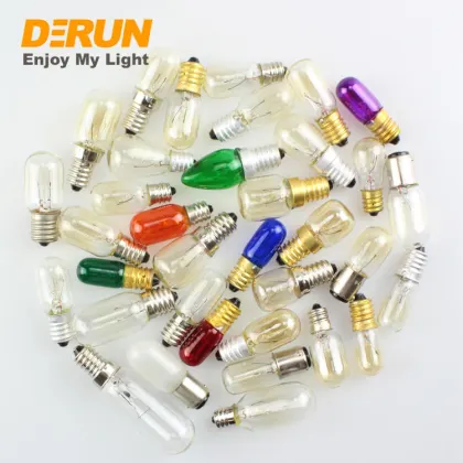 Custom Packaging BA15D Clear Frosted Refrigerator Lamps 10W-230V Incandescent Bulbs