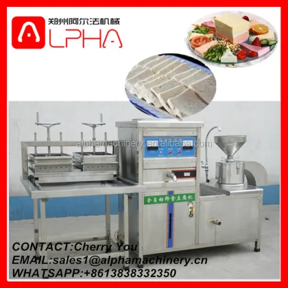 Automatic Tofu Making Machine | Soy Bean Curd Equipment