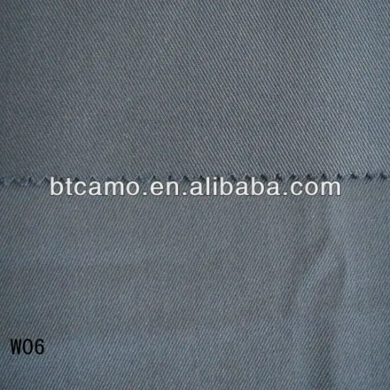 Polyester/Wool Twill Dyed fabric for coats
