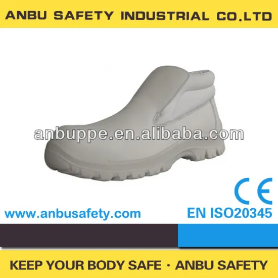 light weight PU injection sole white sanitary non-dust room used medical shoes