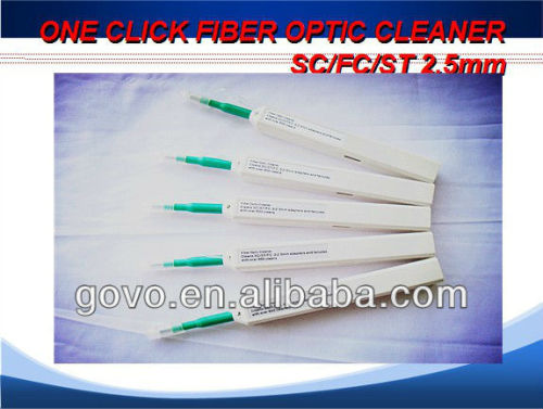optical fiber cleaner Mini One Click Micro Fiber Screen Cleaner 2.5mm (SC,ST,FC)800+ cleanings