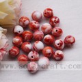 Noble Double Colored Jade Loose Beads for Necklace