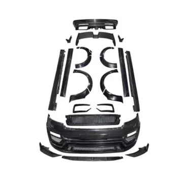 Carbon Fiber Body Kit for Land Rover Range Rover Velar - Front Bumper, Flare, Lip, Rear Diffuser, Side Skirts, Trunk Spoiler