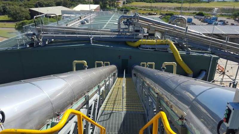 Bio Solids Belt Conveyor