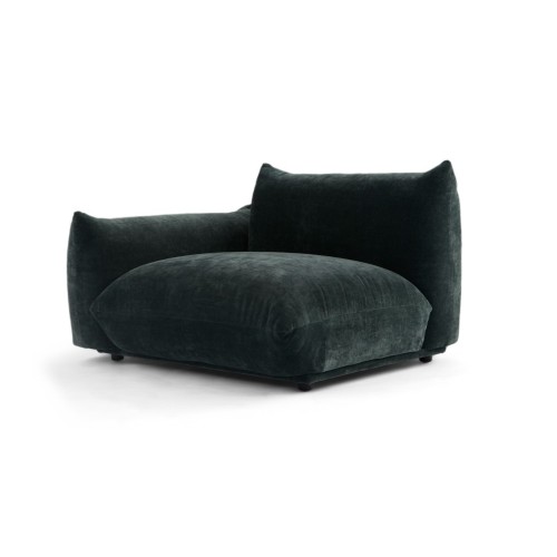Elegant Modern Sofa with Soft Marenco Upholstery