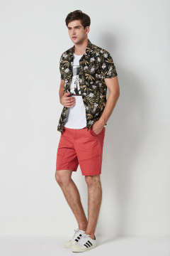 Mens Printed Viscose Shirt